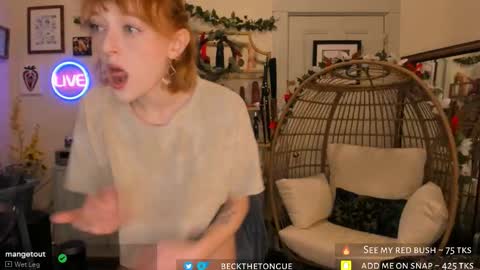 Beck the tongue online show from February 11, 10:33 pm