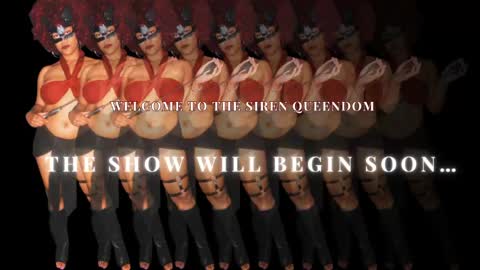 Queen Siren online show from April 19, 2:33 am