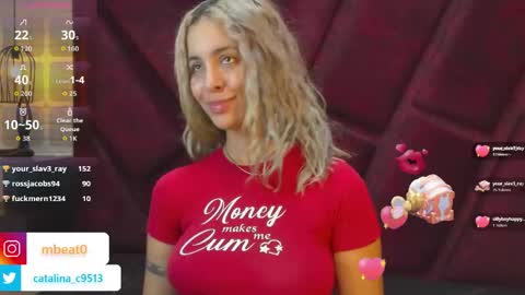 Catalina online show from April 14, 12:38 pm