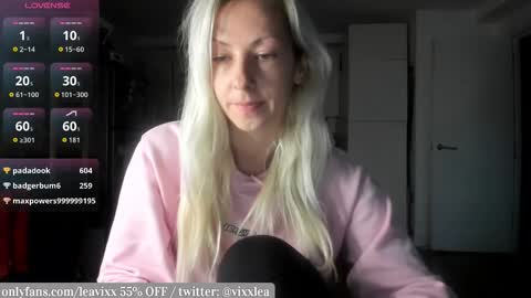 LeaVixx online show from November 3, 4:33 pm