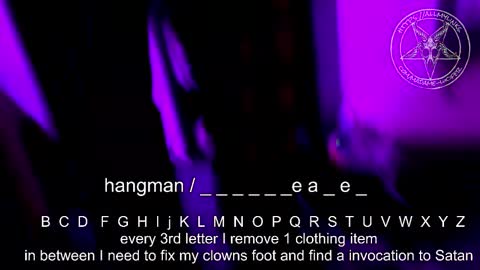 Madame Lucifer online show from February 4, 5:43 am