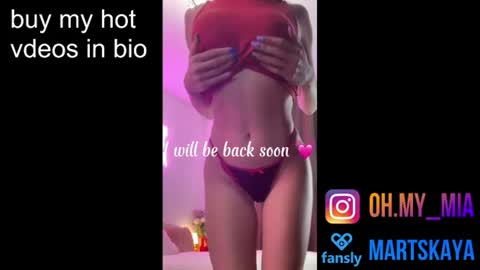 Mia Martskaya online show from June 26, 11:44 am