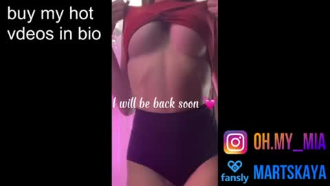 Mia Martskaya online show from June 18, 12:32 pm