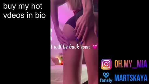 Mia Martskaya online show from July 1, 5:45 pm
