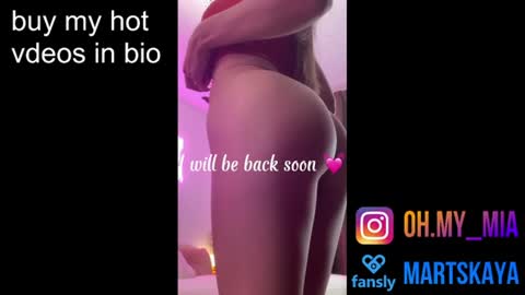 Mia Martskaya online show from June 24, 6:40 pm