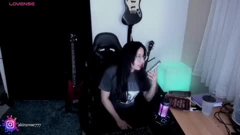 Akirarose777 online show from February 20, 8:05 am