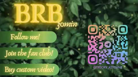 trickykitsune online show from March 12, 2:42 pm