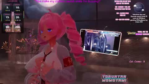 YoruNyan Momoyami online show from February 14, 3:41 am