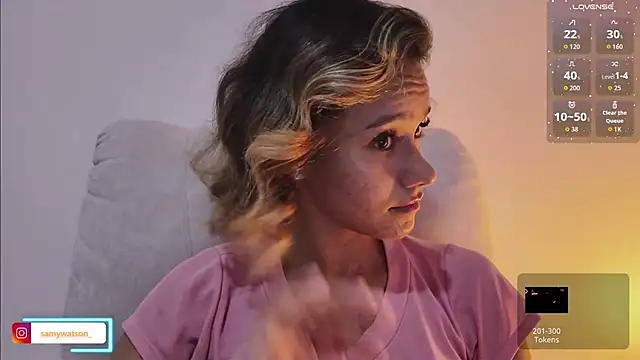 SamanthaWatson online show from April 8, 11:51 pm