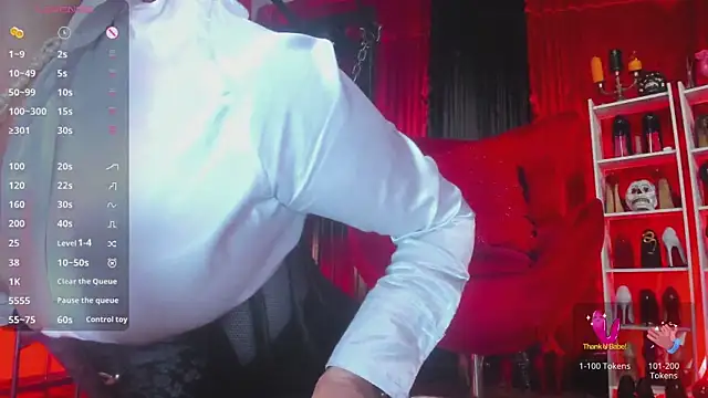 MistressAndre online show from April 10, 8:15 pm