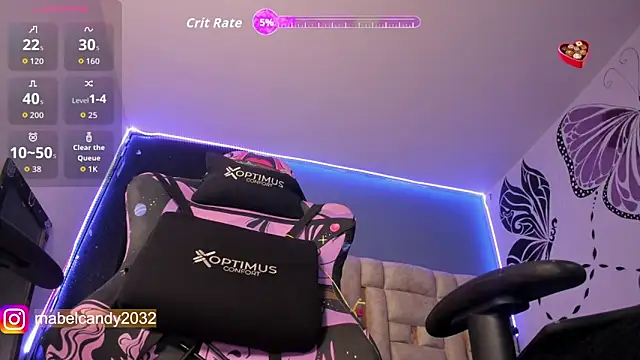 mabel candy online show from March 17, 4:00 pm