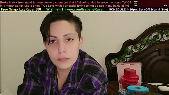 IsabelleRaven online show from March 10, 6:23 pm