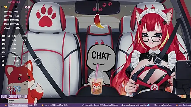 LewdFoxy VT online show from April 15, 5:35 pm