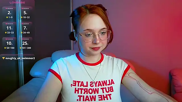 Erica Nelson online show from April 9, 2:03 am