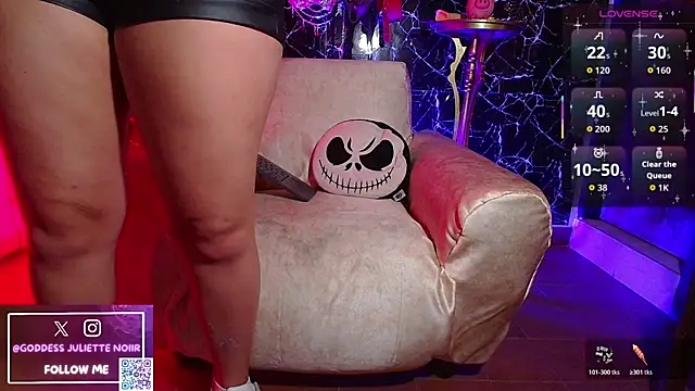 GoddessJulietteNoiir online show from April 7, 11:01 am