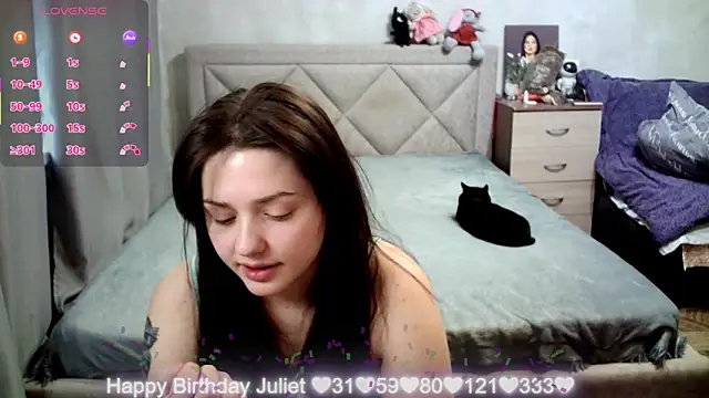 juliettkalen online show from March 18, 3:33 am