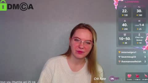 Snapshot of _lysafeta_ chatting on December 2, 7:10 am Welcome guys  Pleasure to see you all here  My name is Lysafeta and MichaelaTip menu is active Private is open  online show from December 2, 7:10 am