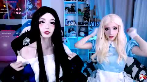 Emy and MilkyCute today    MY TG CHANNEL online show from September 13, 7:22 pm