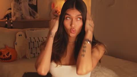 Snapshot of abril_w18 chatting on October 15, 12:13 am My name is Alexa. Please say hello I like to chat with you. If you have requests please use tip online show from October 15, 12:13 am