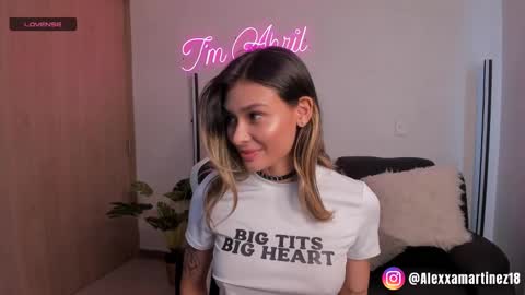 Snapshot of abril_w18 chatting on February 11, 8:52 pm My name is Alexa. Please say hello I like to chat with you. If you have requests please use tip online show from February 11, 8:52 pm