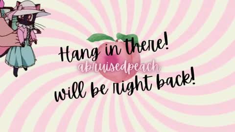 Snapshot of abruisedpeach chatting on September 25, 5:06 am Peach online show from September 25, 5:06 am