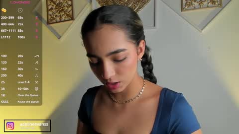 Snapshot of adelineevanss chatting on February 15, 3:31 am adeline online show from February 15, 3:31 am