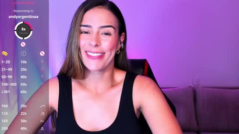 Snapshot of alessandramoreli chatting on December 30, 2:09 am AlessandraMoreli Its my birthday online show from December 30, 2:09 am