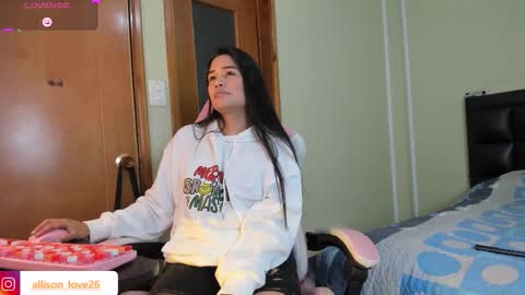 allison online show from December 17, 1:55 am