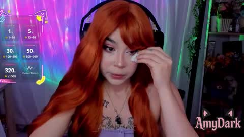 Snapshot of amydarkk chatting on October 2, 12:21 pm Amy online show from October 2, 12:21 pm