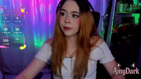 Snapshot of amydarkk chatting on October 6, 10:14 pm Amy online show from October 6, 10:14 pm