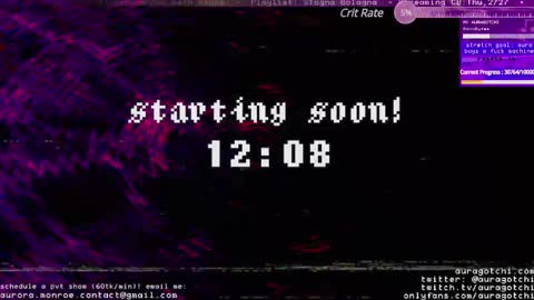 Snapshot of auragotchi chatting on February 24, 4:36 am Aurora  Aura online show from February 24, 4:36 am
