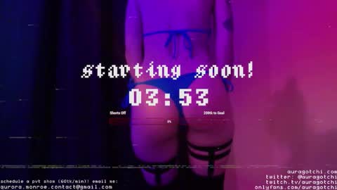 Aurora  Aura online show from October 30, 4:59 am