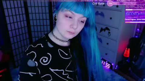 Snapshot of auragotchi chatting on February 22, 5:55 am Aurora  Aura online show from February 22, 5:55 am