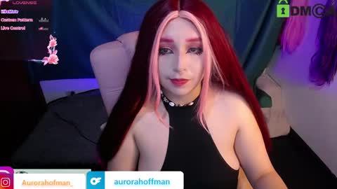 Snapshot of aurorahoffman chatting on February 23, 3:07 am Aurora online show from February 23, 3:07 am