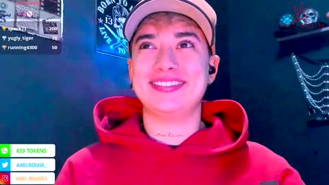 Axel Rouse online show from January 12, 8:14 pm