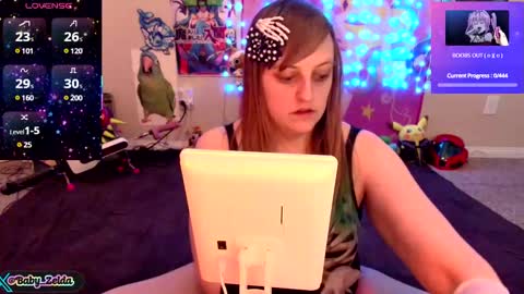 BabyZelda online show from January 31, 4:14 am