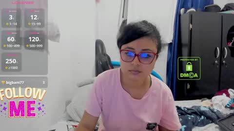 Snapshot of bonnie_lam_ chatting on September 17, 5:49 am bonnie lam hello welcome to my room I hope you have fun and you can reach your maximum pleasure here with me online show from September 17, 5:49 am