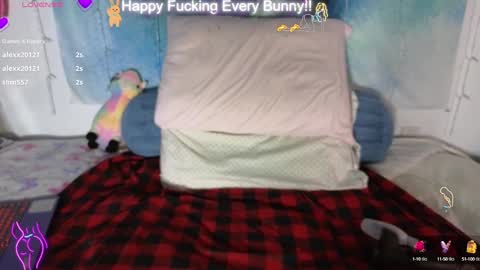 Snapshot of bunnycheekz chatting on January 28, 2:00 am Tokki  bunny  online show from January 28, 2:00 am