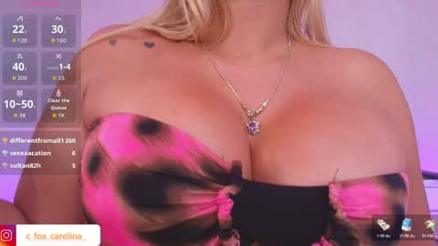 Carolina online show from April 15, 8:15 am