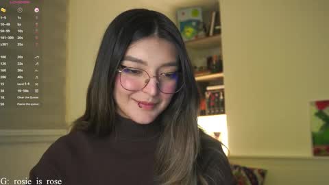 Snapshot of call_me_rosie chatting on February 1, 3:30 am online show from February 1, 3:30 am