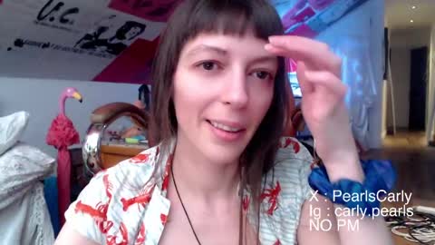 Carly Pearls online show from March 21, 5:45 am