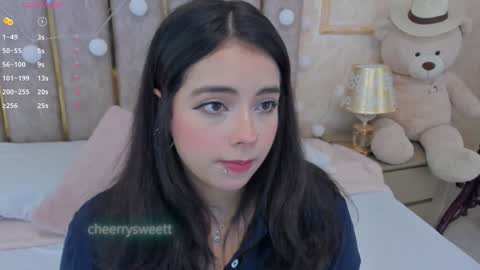 Snapshot of cheerrysweett chatting on December 4, 12:36 pm Baby Cherry online show from December 4, 12:36 pm