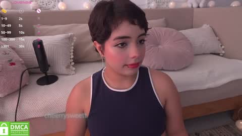 Snapshot of cheerrysweett chatting on February 4, 12:44 pm Baby Cherry online show from February 4, 12:44 pm
