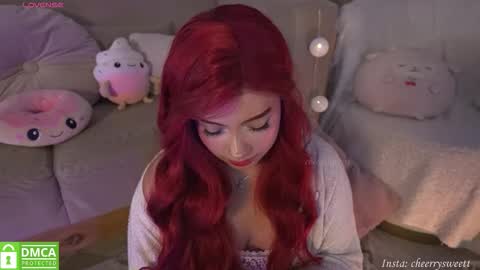 Snapshot of cheerrysweett chatting on October 21, 3:54 am Baby Cherry online show from October 21, 3:54 am