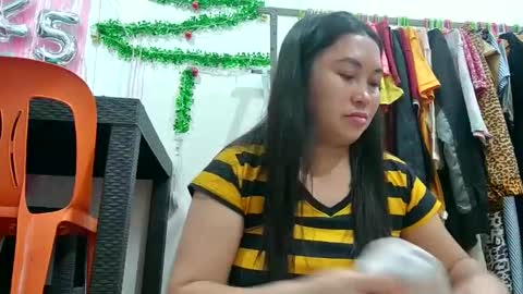 Snapshot of cutelalay chatting on January 6, 6:20 pm Lalai online show from January 6, 6:20 pm