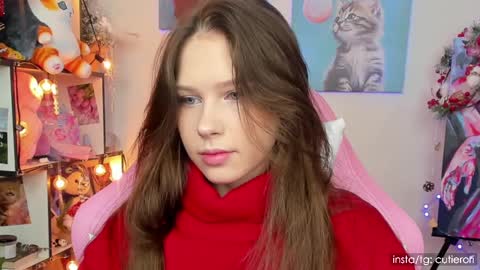 Snapshot of cutierori chatting on December 20, 3:03 am Rori  Instagram cutierori  online show from December 20, 3:03 am