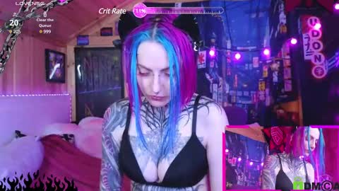 Snapshot of cybernekko chatting on February 12, 5:47 am Neko online show from February 12, 5:47 am