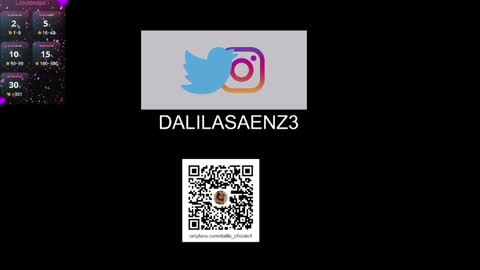 Snapshot of dalila_oficials chatting on March 2, 2:40 am online show from March 2, 2:40 am