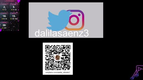 Snapshot of dalila_oficials chatting on December 18, 2:42 am online show from December 18, 2:42 am