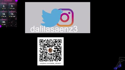 Snapshot of dalila_oficials chatting on December 12, 2:15 am online show from December 12, 2:15 am
